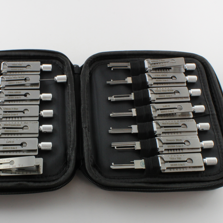 Lishi + Lishi Style Lock Pick Case. Heavy Duty + Magnetic