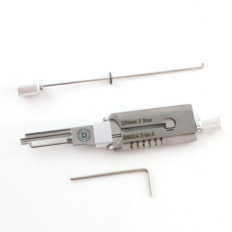 Dangerfield Lishi-Style ULTION 3 STAR Dimple Lock Pick