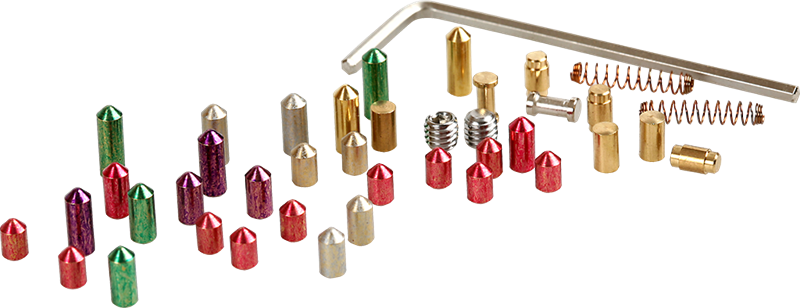 Pins and Springs for MULTIPICK Training Cylinder