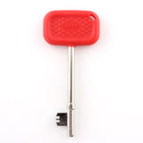 Red Lokko Radar key with comfortable grip handle for disabled toilets in the UK.