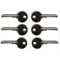 6 Piece Ultimate Bump Key Set - UKBumpKeys