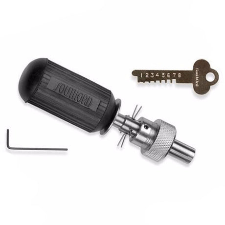 SouthOrd 7 Pin Tubular Lock Pick + Adjustment Key - UKBumpKeys