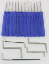 Lokko Pro Entry Range Lock Pick Set(blue handles) - UKBumpKeys