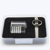 Dangerfield Clear Acrylic Practice Lock - Standard Pins - UKBumpKeys