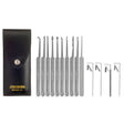 SouthOrd MPXS14 14 Piece Lock Pick Set - Stainless Steel Handles - UKBumpKeys