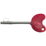 NKS Disabled Toilet Key for NKS Radar Locked Toilets - Large Grip Braille Head - UKBumpKeys