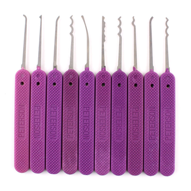 Peterson's 'Just Picks' EURO Slender Set -  0.018" - UKBumpKeys