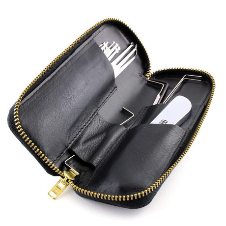 SouthOrd PXS-17 Complete Lock Pick Set - Picks, Handle, Wrenches, Leather Wallet. - UKBumpKeys