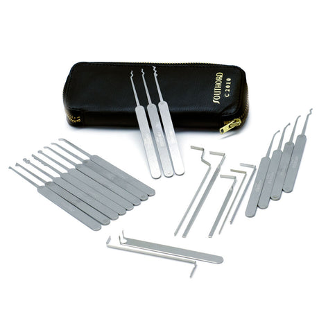 SouthOrd Finest 22 Piece Slimline Lock Pick Set C2010 - UKBumpKeys