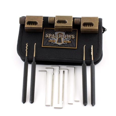 Sparrows Night-School Learn Lock Picking Set + Case - UKBumpKeys