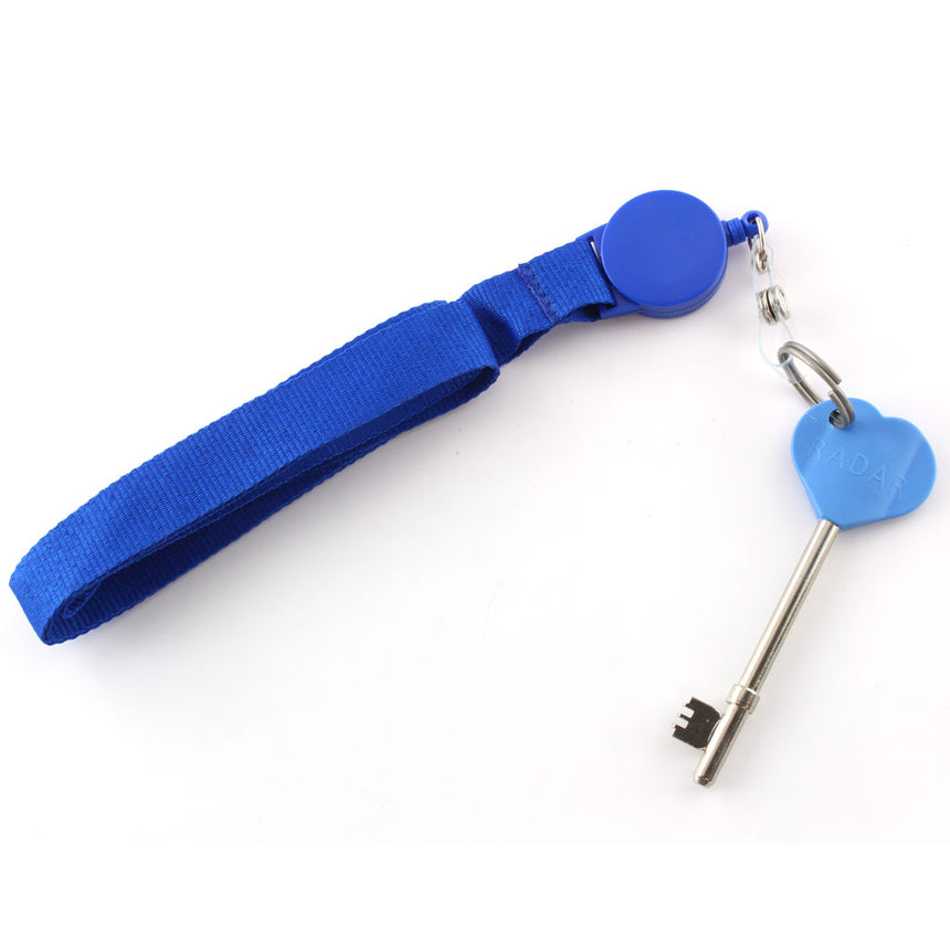 Radar Key for Disabled Toilets UK - Blue Heart - opens over 10,000 UK Disabled Toilets