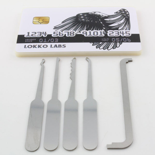 EDC covert lock picking set