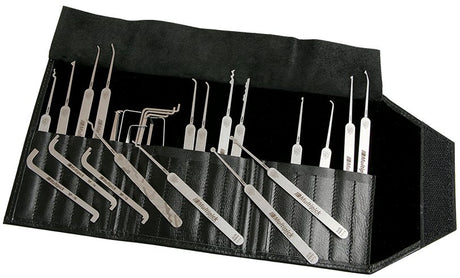 Multipick ELITE 27 piece Professional Lock Pick Set + Case - UKBumpKeys