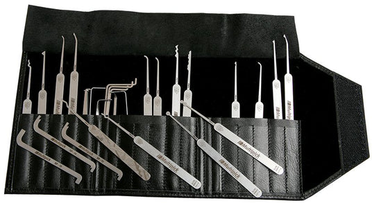 Multipick ELITE 27 piece Professional Lock Pick Set + Case - UKBumpKeys