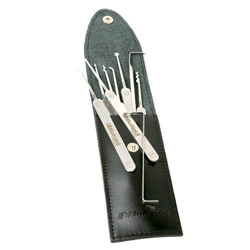 Multipick ELITE 9 Piece Professional Lock Pick Set + Case - UKBumpKeys