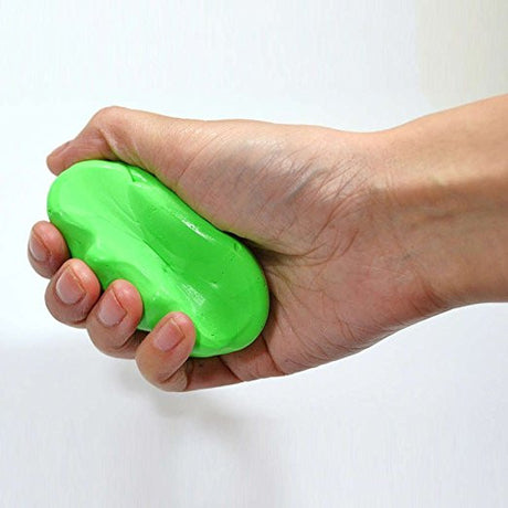 Therapeutic Hand and Wrist Grip Putty Med Green + Tub (57g) - UKBumpKeys