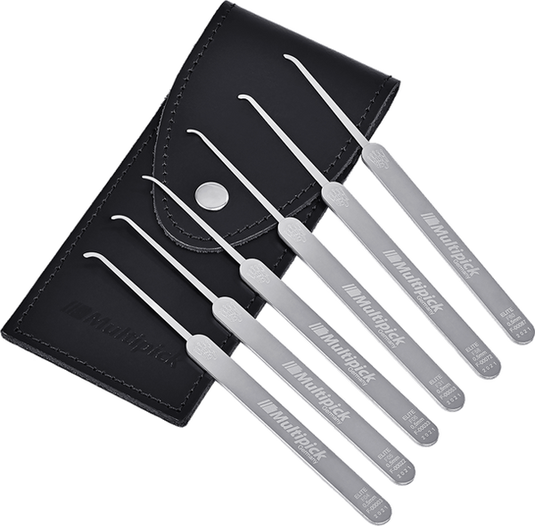 Multipick ELITE Add-On Slimline Hook Lock Pick Set - 0.5 mm