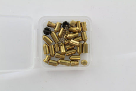 Spare pins, standard, security and spool for Dangerfield repinnable cut-away lock set