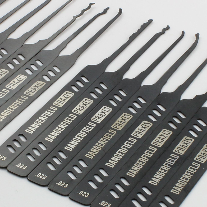 Dangerfield Praxis Ionic Lock Pick Set Close-Up Detail