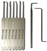 Multipick ELITE 9 Piece Professional Lock Pick Set + Case - UKBumpKeys