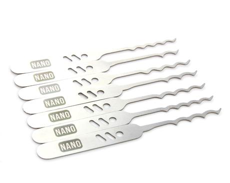 Dangerfield Covert Lock Picking rakes Detail