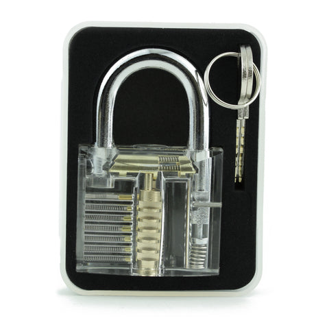 Lock Pick School in a box for Beginners: Lock pick set, spy card + Pra