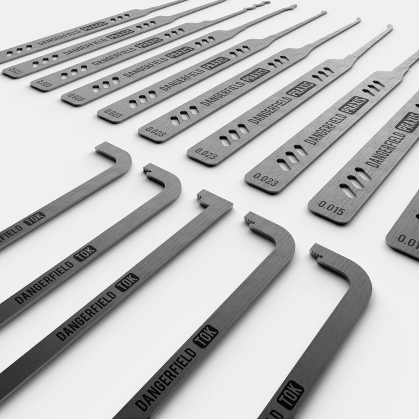 Dangerfield PRAXIS Dual-Gauge Complete Lock Pick Set